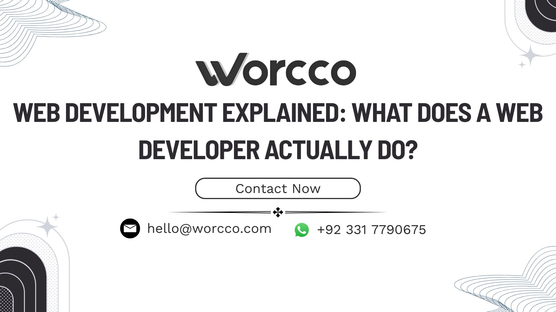 Web Development Explained: What Does a Web Developer Actually Do?